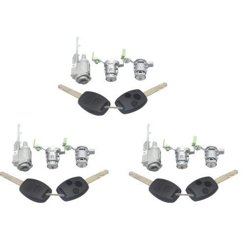 3X Car Ignition  Lock Ignition   Set Lock with Key for   CRV 2002-2006 72185-S9A-013