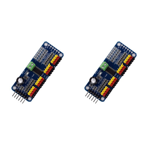 2X (170) Controller Scheda Driver PWM/Servo/Servo A 16 Canali IIC PCA9685