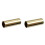 2pc Guitare Slide Or Acier Inoxydable Doigt Articulation 1