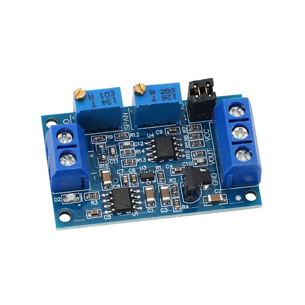 5X Current To Voltage Module 0/4-20Ma To 0-3.3V 5V 10V Voltage Transmitter S08 6032244195642