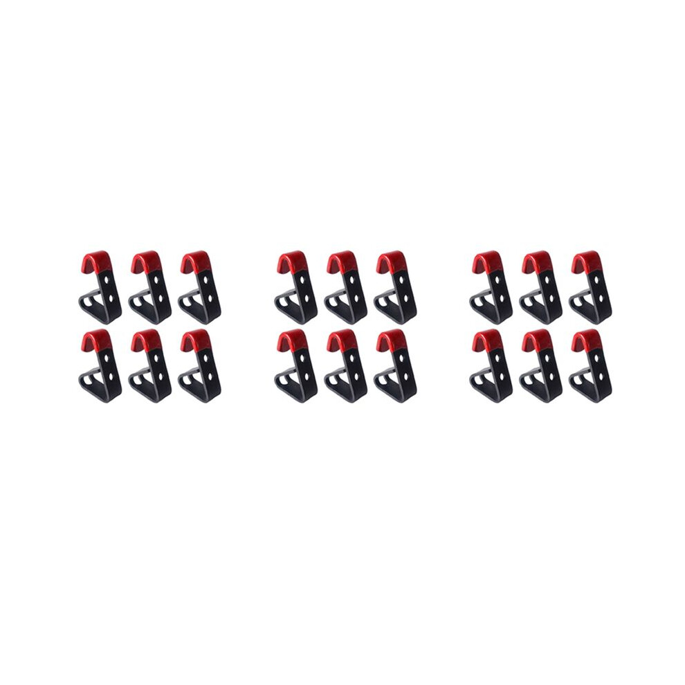 18Pcs Tire Wheel Rim Hub Hanging Metal Hook Metal Holder Shop Display Stand Rack Wall Mounted Racing Hook 6032677245013