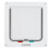 Small Plastic Cat Lock Security Flap Door for Pets, White, M 16