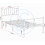 Seconique Newton 3ft Single Metal Bed Frame in Black 7