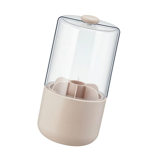 Drehbarer Organizer, Staubschutz, Make-up,-Pfirsichpulver