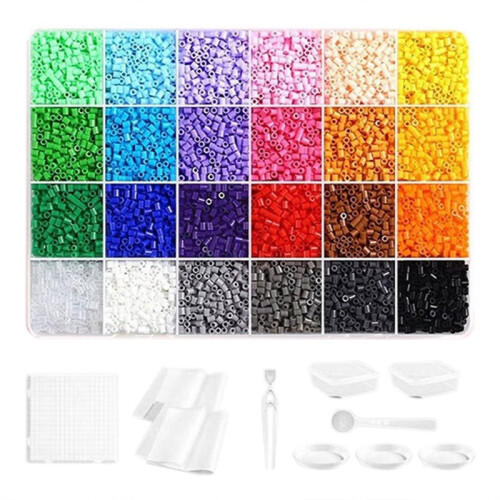 Kit Completo de Artesanato com Contas  para Montar em 3D