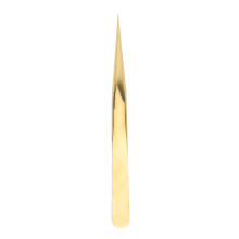 Professional Champagne Gold Stainless Steel Watch Repair Tweezers, Pointed Tip