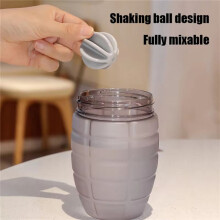 600ml High-Capacity Sports Water Bottle,Shaker Cup for Fitness Enthusiasts,Ideal for Protein Shakes & Nutrition Drinks A