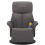 VidaXL vidaXL Massagesessel mit Fußteil Grau Kunstleder 3