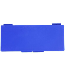 6X Plastic 50-Place Microslide Slide Microscope Box,