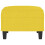 VidaXL vidaXL Fußhocker Hellgelb 70x55x41 cm Stoff 4