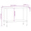 VidaXL vidaXL Kitchen Work Table 110x55x85 cm Stainless Steel 9