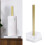 Gold-Marmor stehender Papiertuchhalter 16x30cm 14