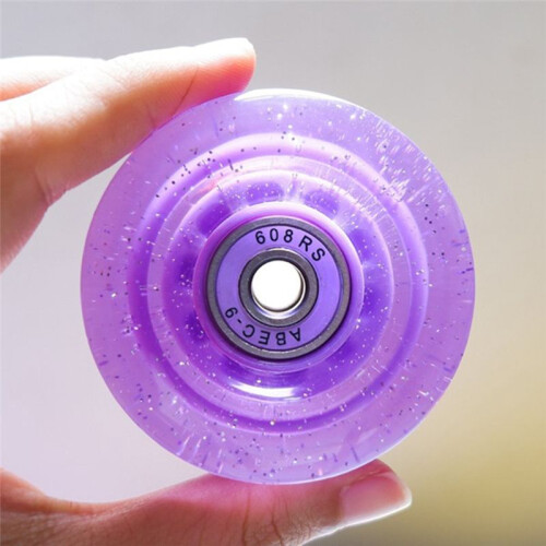 8 Pack 32 x 58mm 82A Roller Skate Wheels with Bearing,with Multi-Function Skateboard Roller Skating Accessories 1