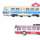 High Speed Railway Bus Pull Back Toy 18
