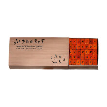 70 Stuks Retro Houten Ambachtelijke-3 handgeschreven lettertypen