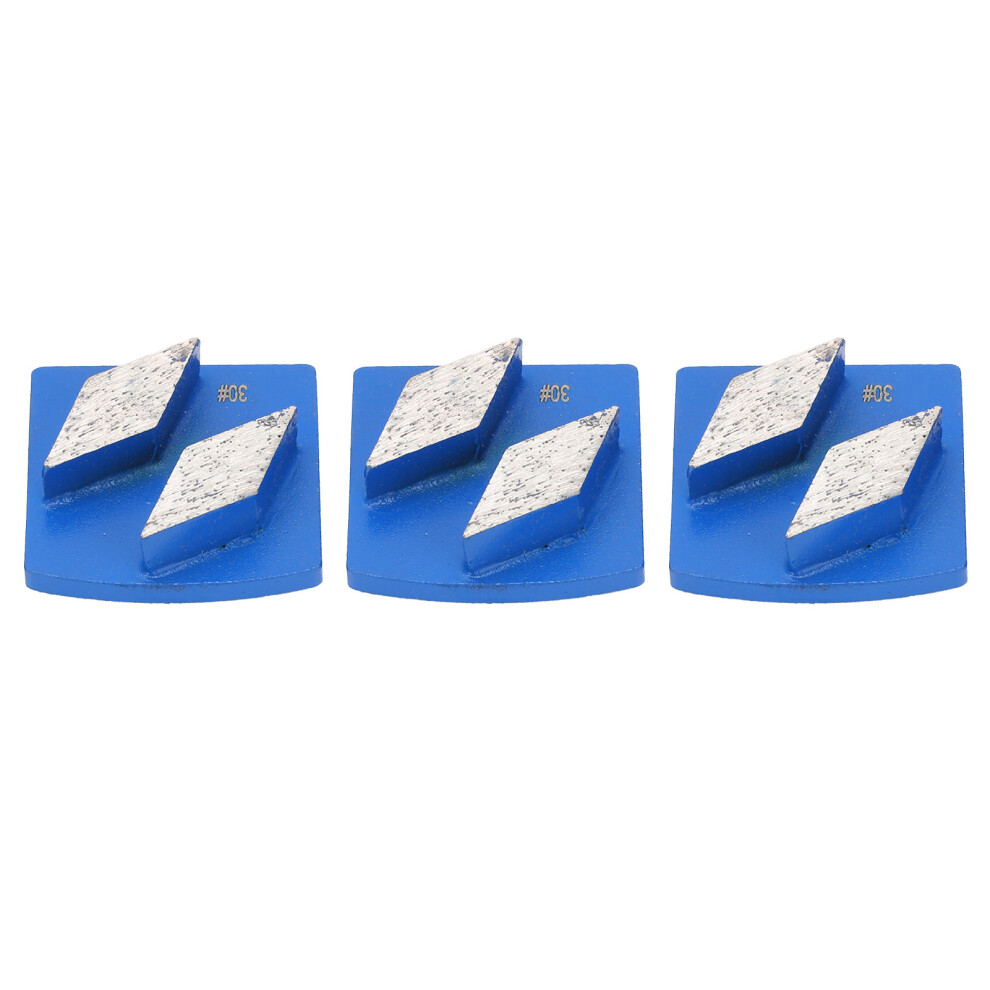 Blue Diamond Concrete Grinding Shoes 3Pcs