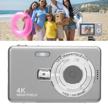 Digital Camera 2.4inch High Res 16x Zoom Portable Compact for Travel No Card