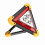 Multifunction Car Breakdown Emergency Safety Triangle Stop Sign with Red LED Warning Light Triangle Light Car Stop Sign 4