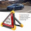 Multifunction Car Breakdown Emergency Safety Triangle Stop Sign with Red LED Warning Light Triangle Light Car Stop Sign 5