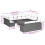 VidaXL vidaXL 14-tlg. Garten-Sofagarnitur mit Kissen Grau Poly Rattan 2