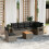 VidaXL vidaXL 7-tlg. Garten-Sofagarnitur mit Kissen Grau Poly Rattan 2
