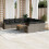 VidaXL vidaXL 12-tlg. Garten-Sofagarnitur mit Kissen Grau Poly Rattan 2