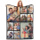 Personalized Flannel Throw Blanket with Photo and Text Black 1