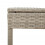 VidaXL vidaXL Sonnenliegen 2 Stk. mit Tisch Hellgrau Poly Rattan 9