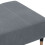 VidaXL vidaXL Fußhocker Dunkelgrau 77x55x31 cm Samt 6