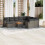VidaXL vidaXL 11-tlg. Garten-Sofagarnitur mit Kissen Grau Poly Rattan 2