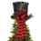 Christmas Tree Topper Hat26x20cm Cloth & PP 3