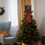 Christmas Tree Topper Hat26x20cm Cloth & PP 6