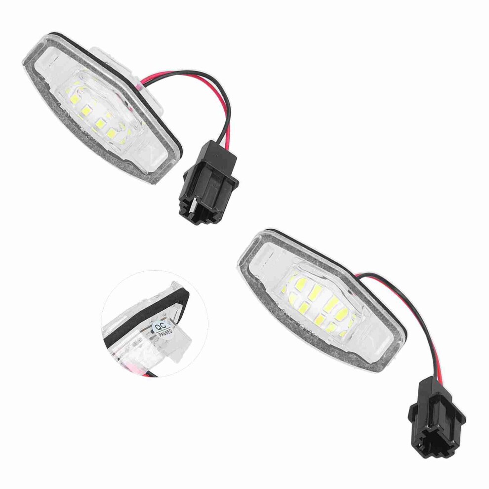 Led License Plate For Honda Civic, Pilot, Accord, Odyssey White/Light 5091391878458