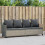 VidaXL vidaXL Sonnenliege mit Kissen Hellgrau Poly Rattan 2