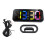 LED-Digitalwecker 12/24 h 6,33,22 Zoll bunt 3
