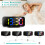 LED-Digitalwecker 12/24 h 6,33,22 Zoll bunt 6