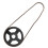 140mm Sprocket and 144 Link 25H Chain for Pocket 8