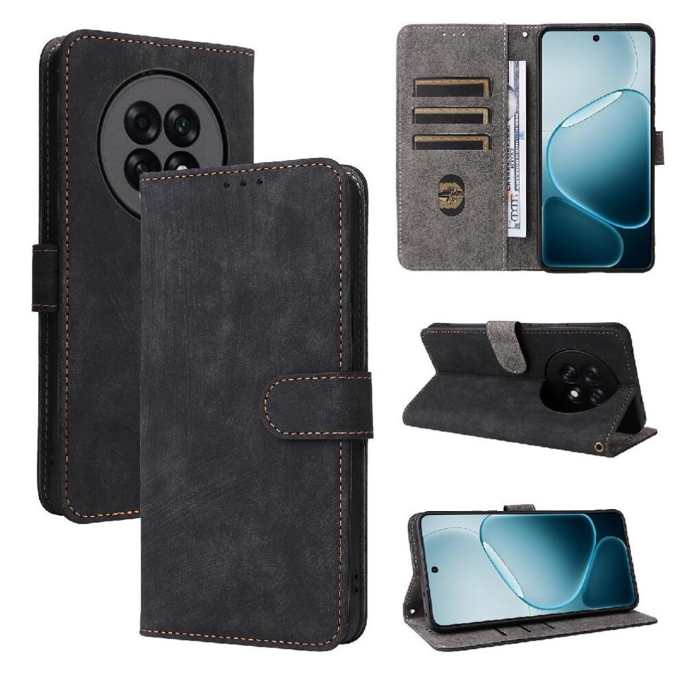 () Case For Oppo A6 Max 5G Card Slots Cover Magnetic Closure Rfid Blocking Flip Folio Wallet Pu Leather 764563217557