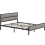 (Single) Snuggle Beds Nova Black Metal Upholstered Bed Frame 5
