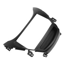 9 Inch Car Radio Fascia Panel for Elantra 2011-2014 Black ABS with Power Cord