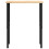 VidaXL vidaXL Workbench 80x60x(71.5-98) cm Solid Wood Oak 4