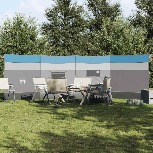 VidaXL vidaXL Camping Windbreak Blue 510x153 cm Waterproof 1