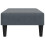 VidaXL vidaXL Fußhocker Dunkelgrau 77x55x31 cm Samt 5