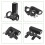 (S, Black) Bike Bluetooth Speaker Mount Portable Speaker Mount Adjustable Strap Bracket Holder 5
