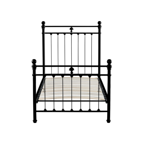 (Single, Black) Snuggle Beds Aria Classic Metal Bed Frame 1