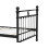 (Single, Black) Snuggle Beds Aria Classic Metal Bed Frame 5