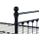 (Single, Black) Snuggle Beds Aria Classic Metal Bed Frame 3