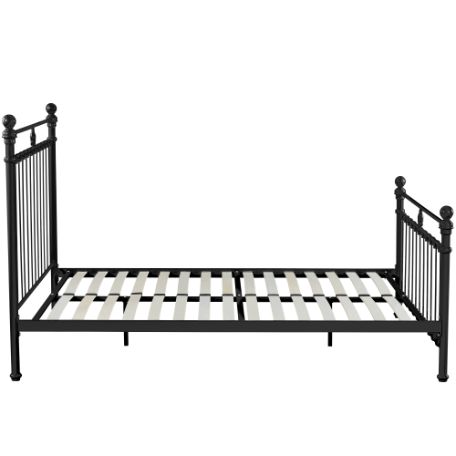(Double, Black) Snuggle Beds Aria Classic Metal Bed Frame 2