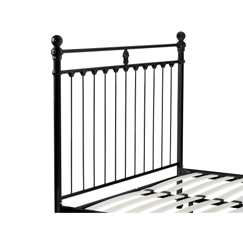 (Double, Black) Snuggle Beds Aria Classic Metal Bed Frame 1