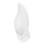 Modern Acrylic Leaf Wall Light 12W Warm White 25x12cm 1